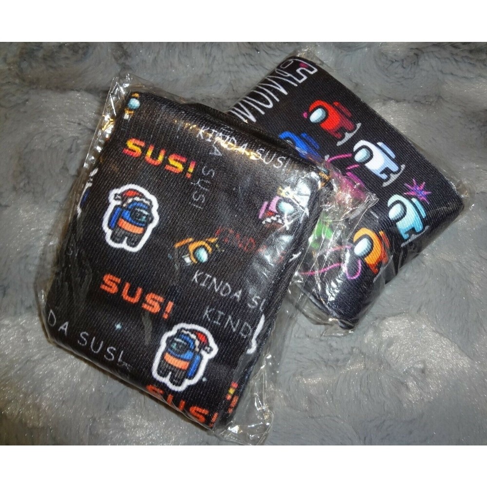 Unisex Among Us Gaming  Socks 2 pc 9-12